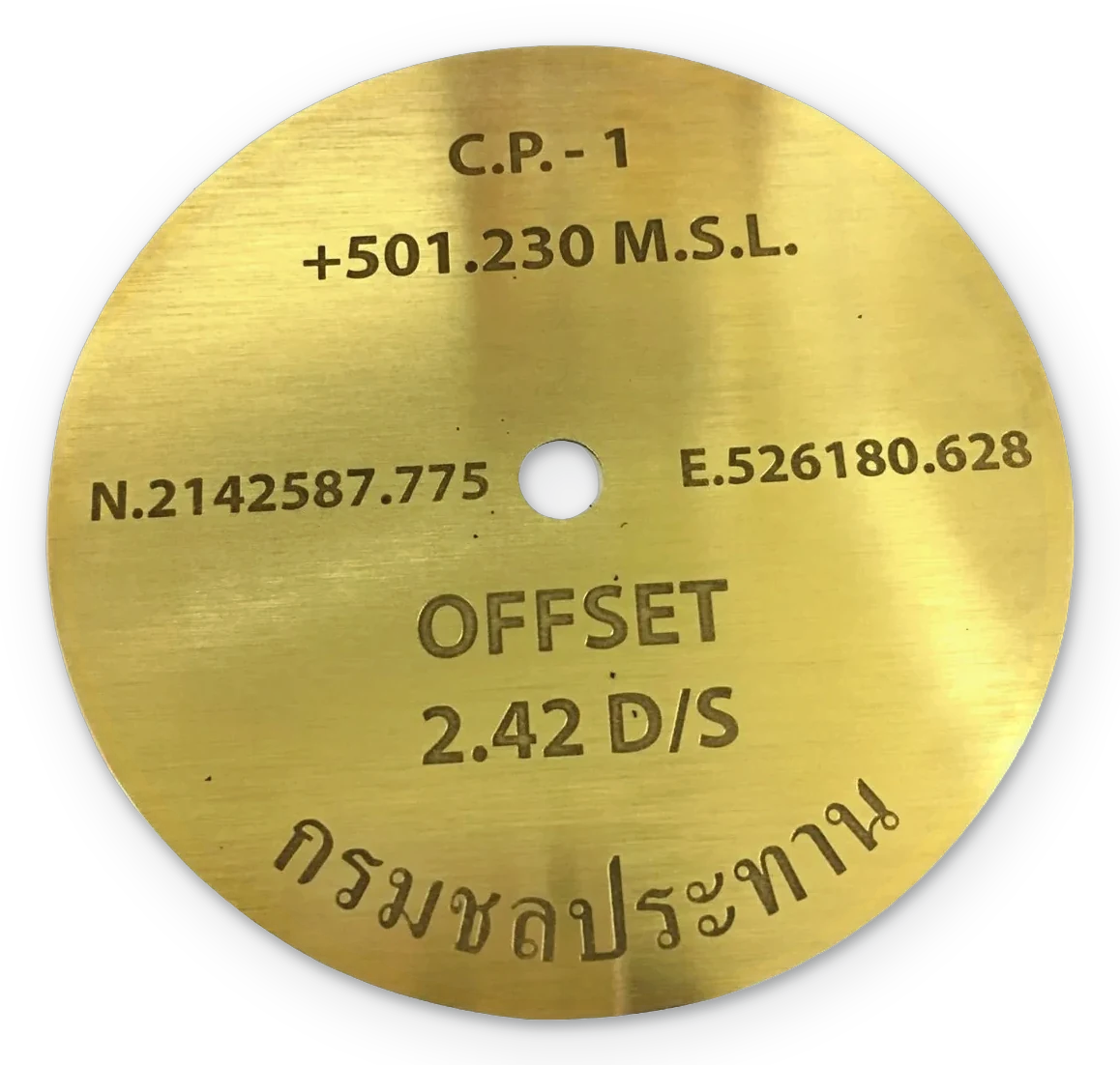 หมุดสำรวจ (Survey Disc)